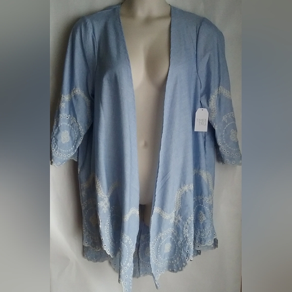 Time & Tru Women Cardigan - Picture 2 of 4